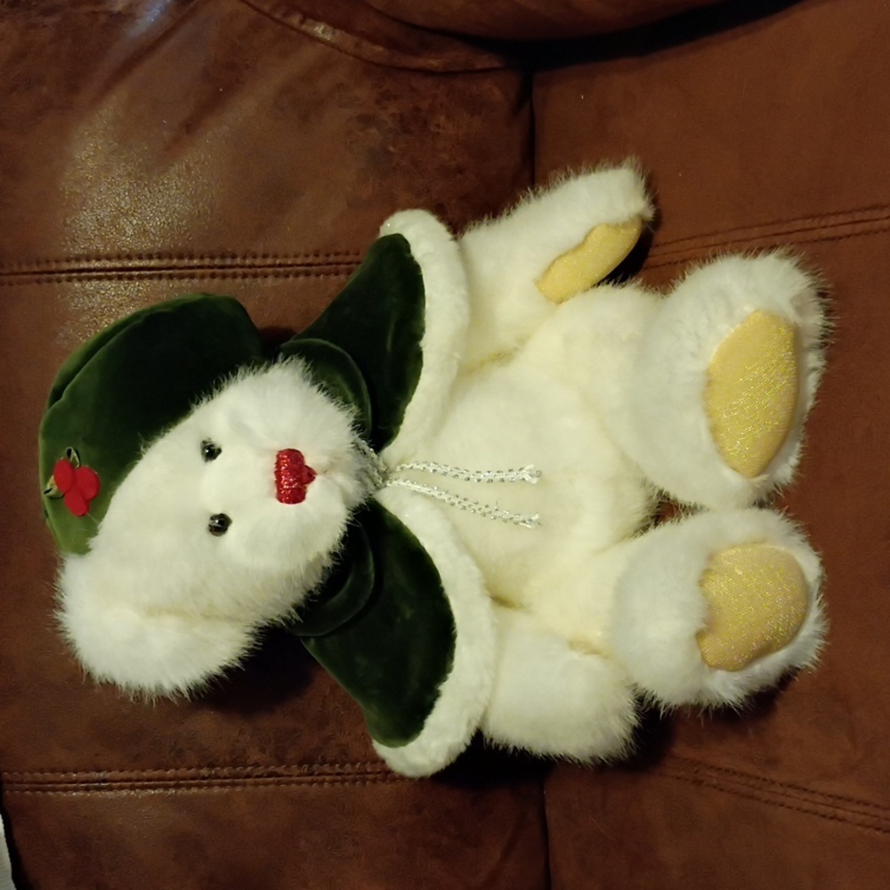 Russ Limited Collection "Crystal" Elegant Holiday Plush Stuffed Collectible Bear